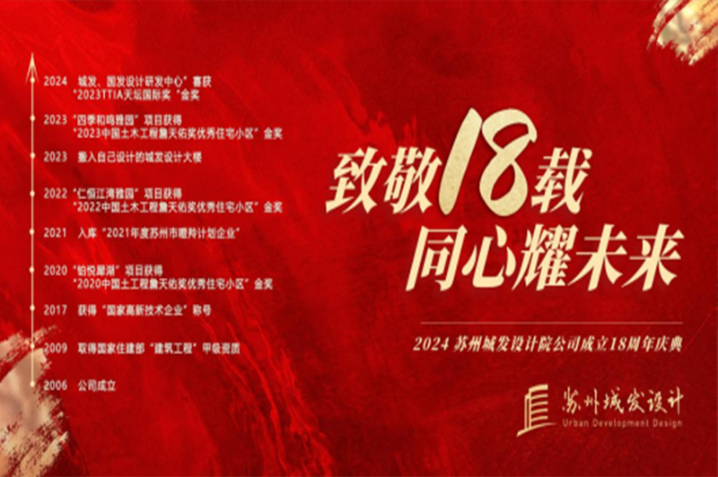 記憶丨蘇州城發(fā)設(shè)計喜迎十八周年慶！